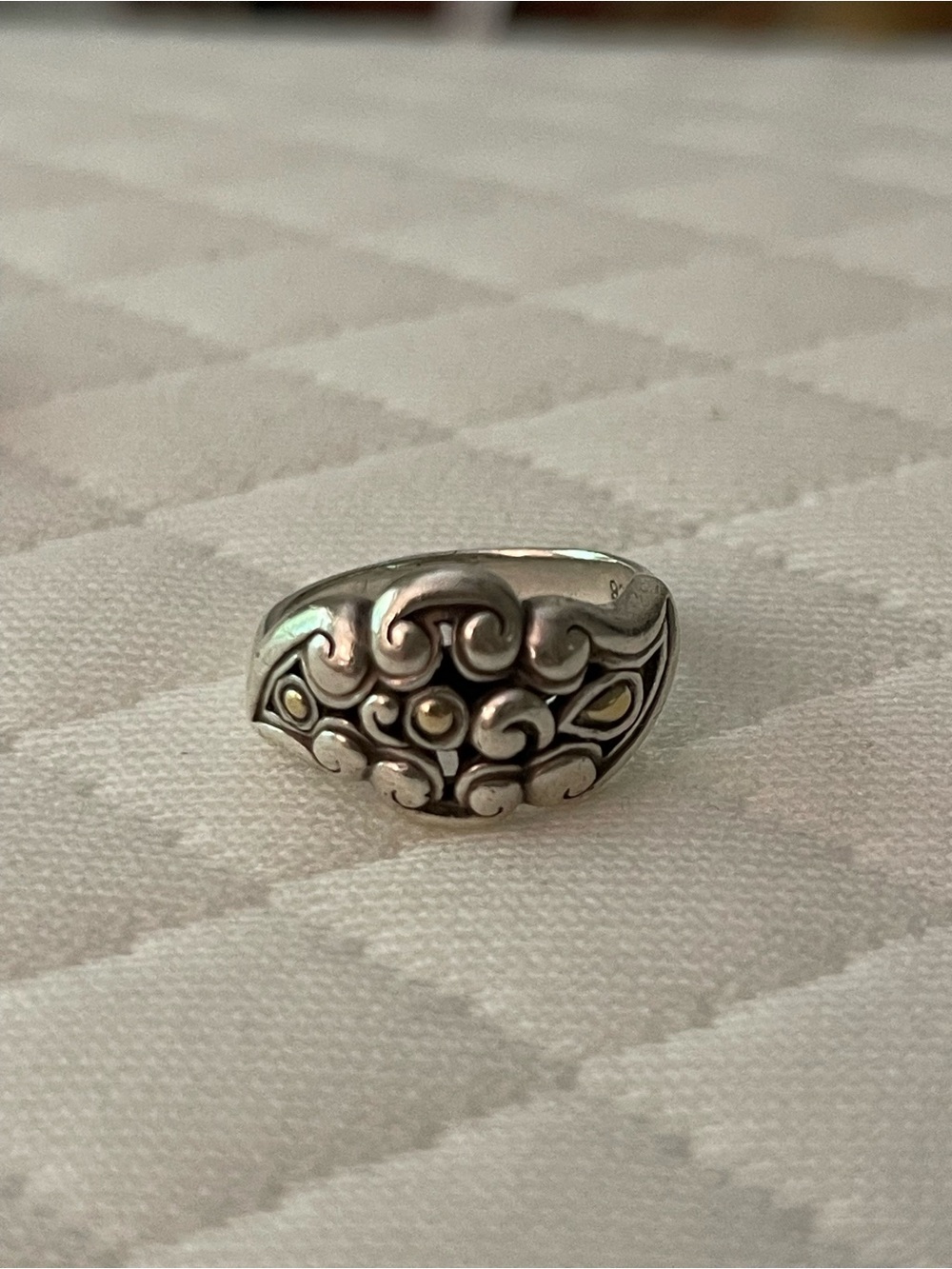John Hardy Two-Tone Cocktail Ring